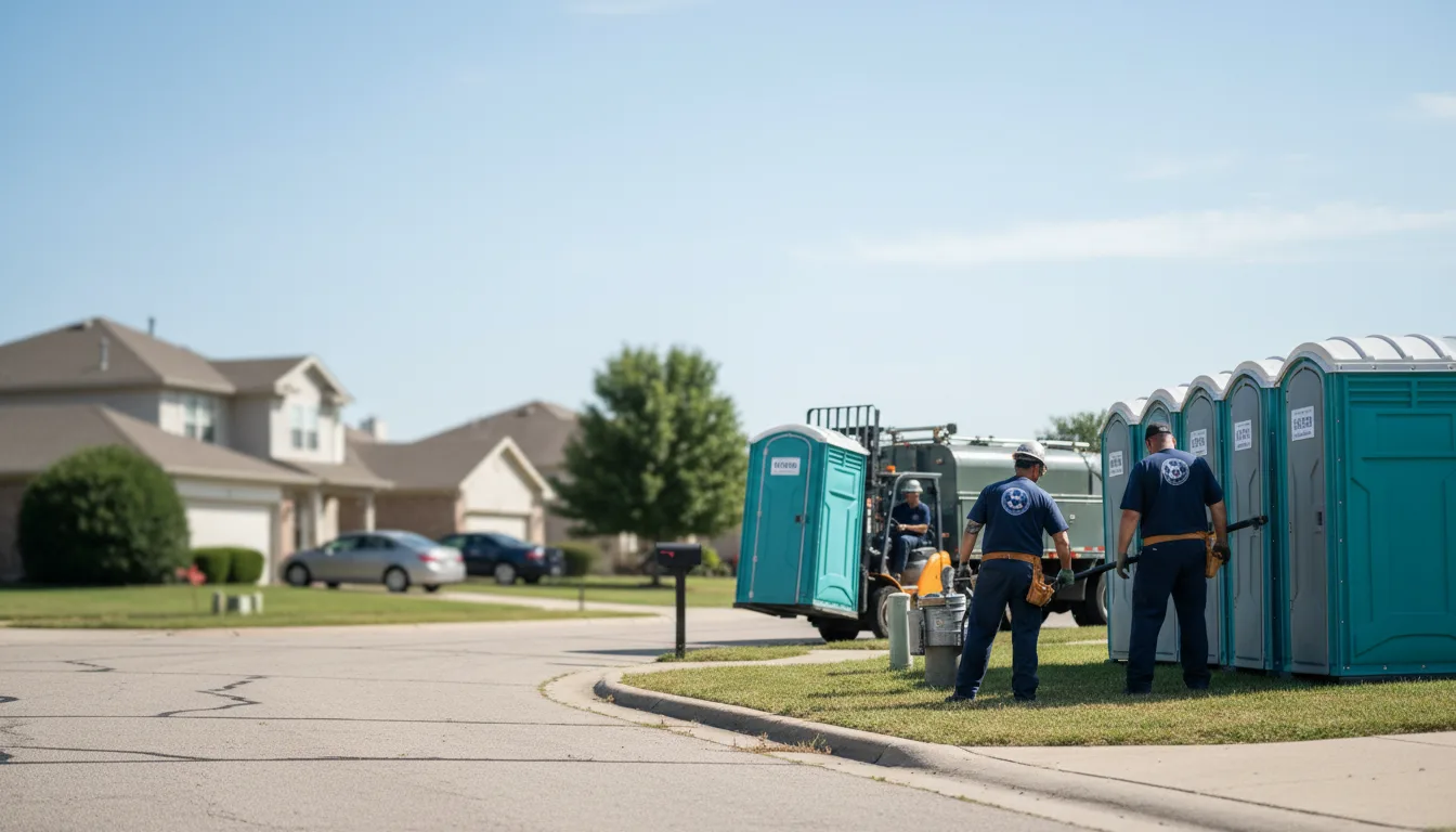 Porta Potty Rental in Goodfield, IL near me